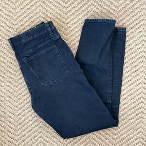 COS Denim - Regular Mid Rise Tapered Leg Denim Jeans - Black - 32 32